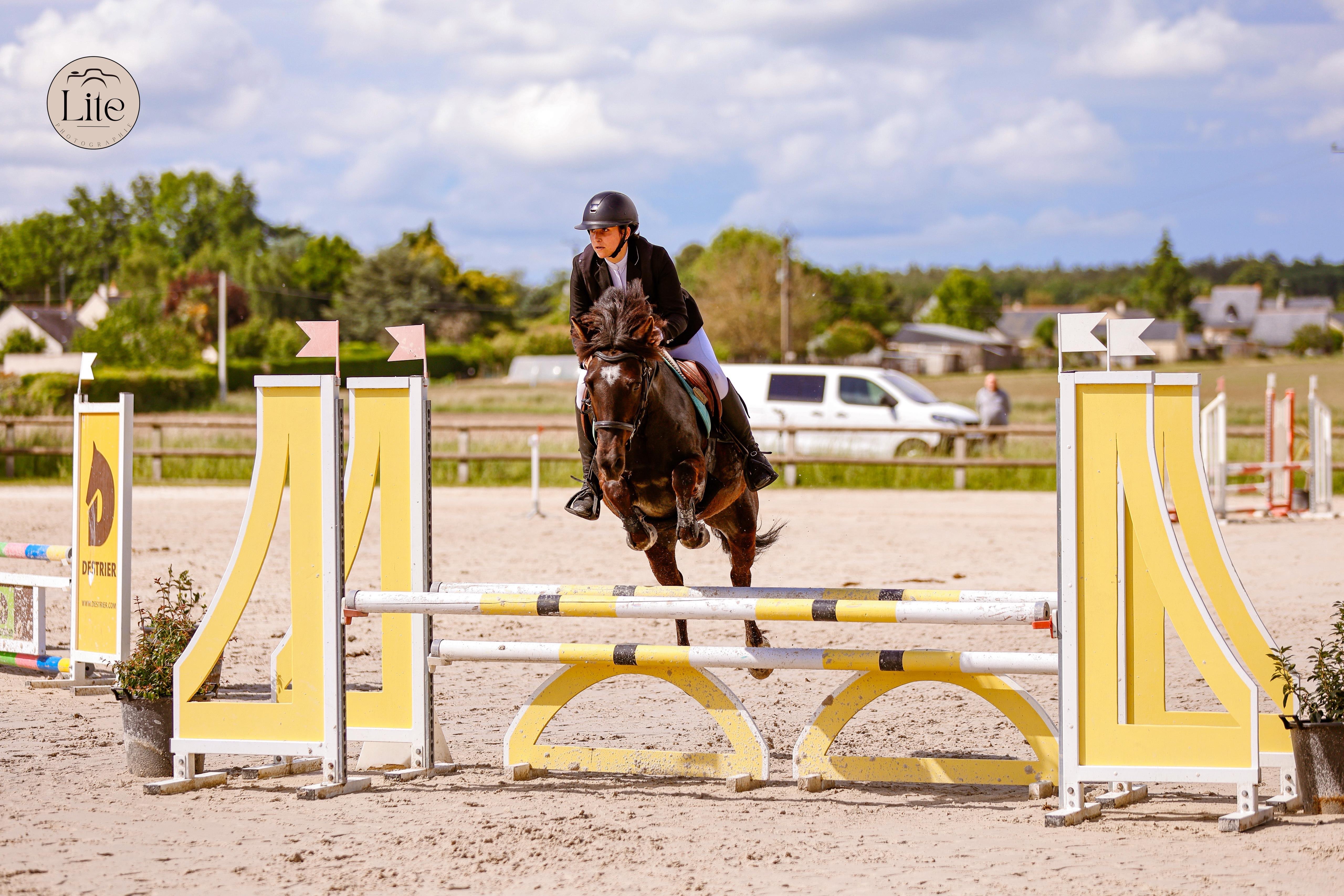 Image de Stage CSO compétition P2 à Pélite avec Laure